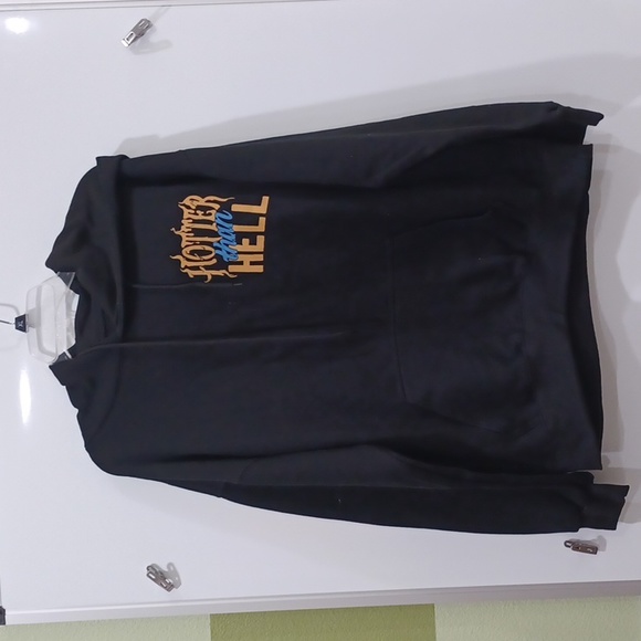 Assholes Live Forever, "Hotter Than Hell" Large Graphic Hoodie Sweatshirt NNT - Picture 4 of 4